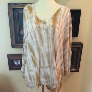 Ezra tye dye top size small